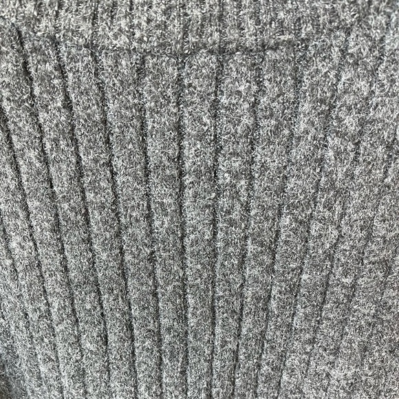 Melrose & Market Mock Neck Mini Ribbed Thick Oversized  Sweater Dress Size Small - Picture 5 of 6